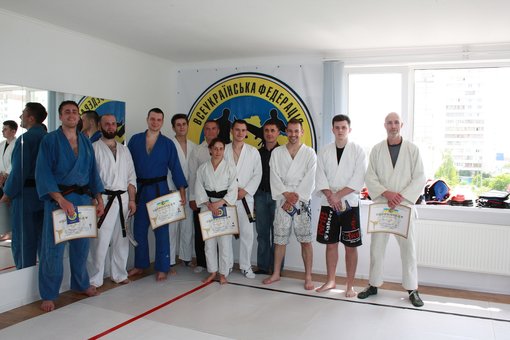 Атестація на чорні пояси у клубі єдиноборств «Ірбіс» у Києві. Записуйтесь у секцію зі знижки.