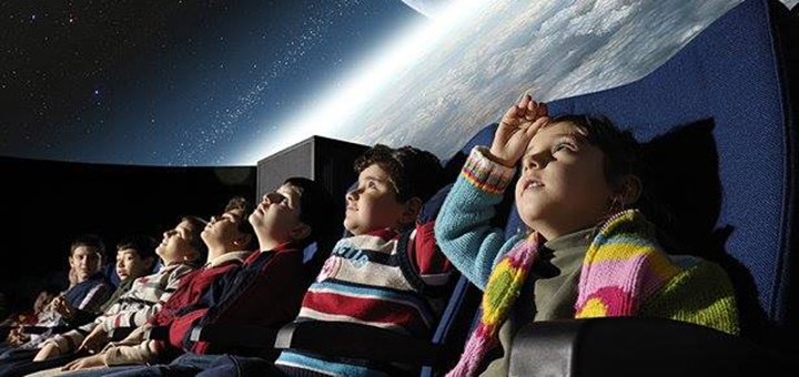 Скидка на любой сеанс цифрового планетария «ATMOSFERA 360»