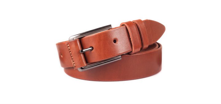 Men's leather belts in the store “Mr. Sumkin. " Buy leather accessories at a discount.