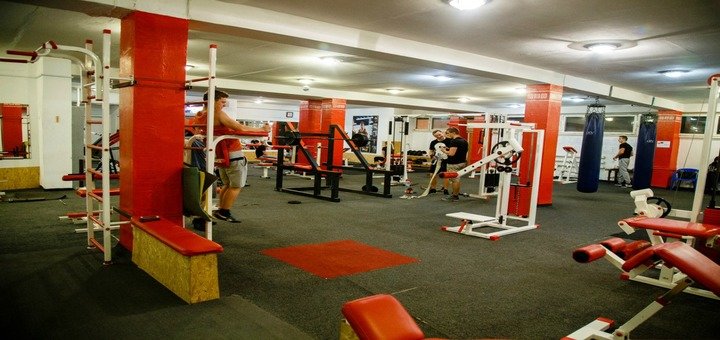 Gym in gladiator. sign up for the promotion