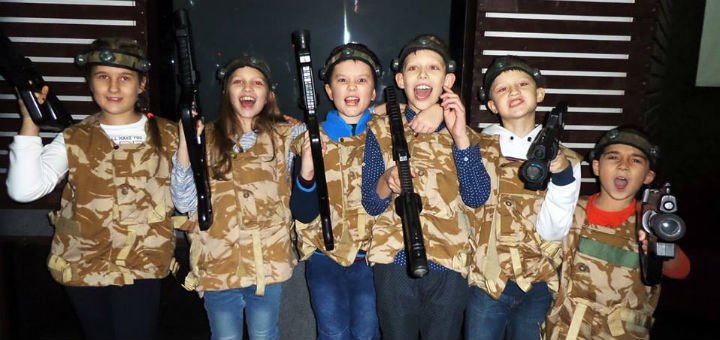 &quot;artmax&quot; laser tag in kiev. play for the promotion.