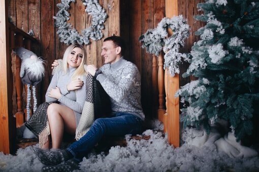 Фотосесія пари у студії від Павла Камінського в Одесі. Замовляйте по акції.