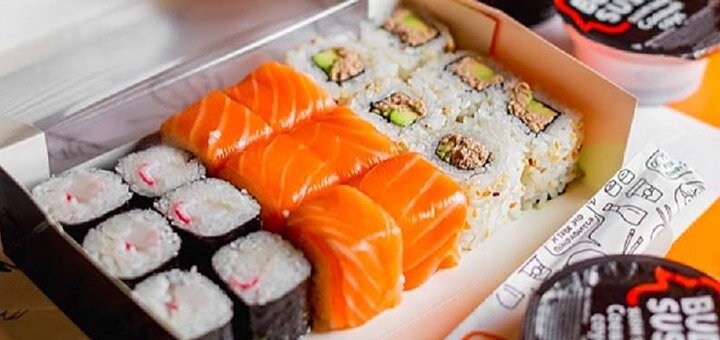 Скидки в суши сети «BuduSushi» 2