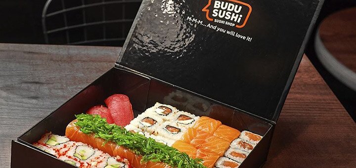 Акции в суши сети «BuduSushi»