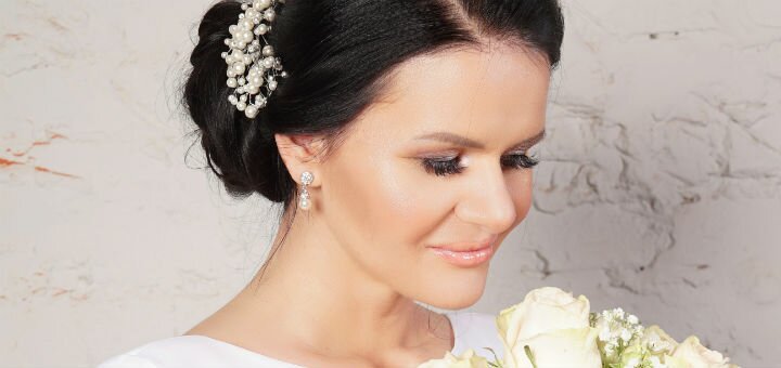 Свадебный макияж в студии «Luxury Make Up School» в Харькове. Делайте по акции.