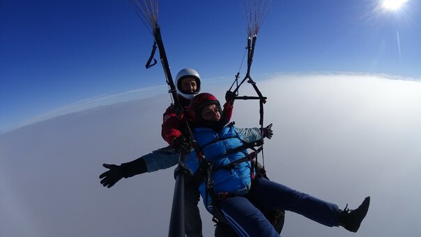 Discounts and promotions for paragliding flights. book with discount6