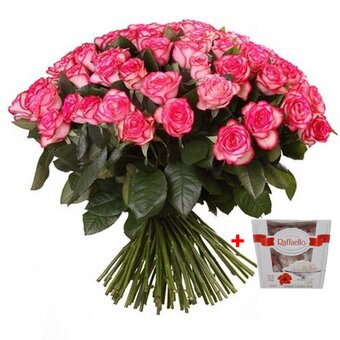 Roses with delivery from «Bouquet 24». Order with a discount.