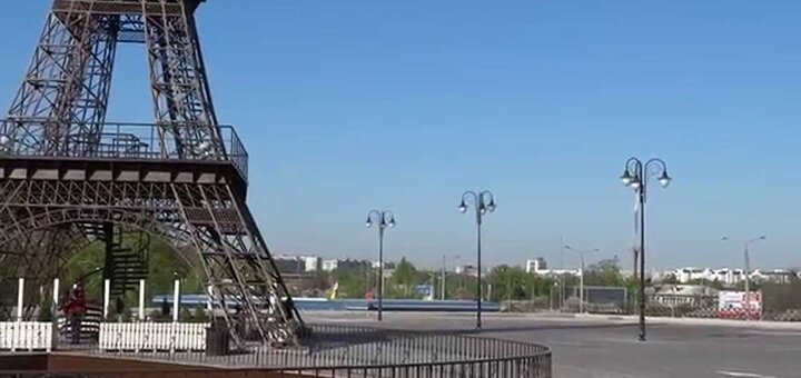 Cultural object eiffel tower in khakovo 1