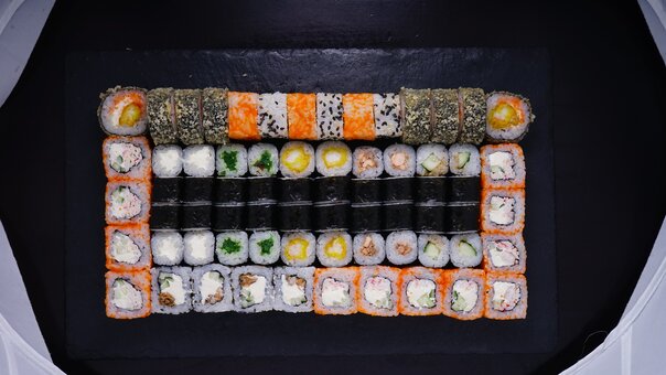 Sushi delivery to Rybaris in Odessa. order at a discount