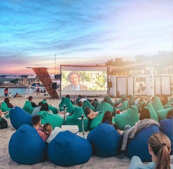 Summer cinema under the sky Sunset Cinema