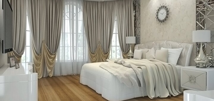 Дизайн спальні від студії дизайну «design &amp; style» в дніпрі. замовити зі знижкою.
