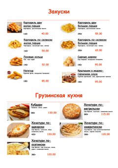 Меню доставки еды Juicy в Днепре 6