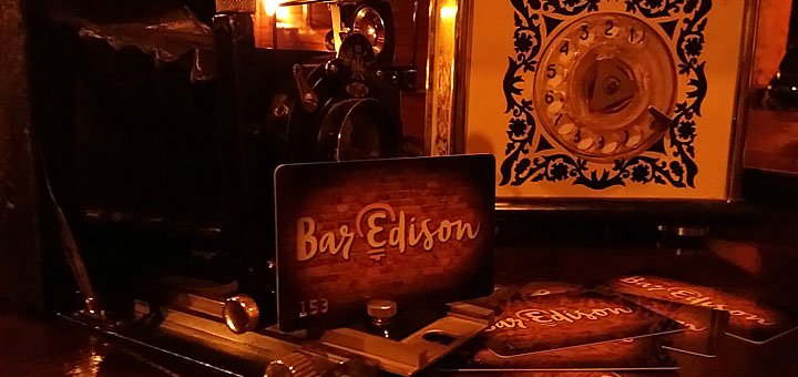 Скидки на меню в баре «Bar Edison» в Днепре