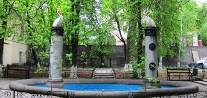 «Сквер с пеликанами» Киев
