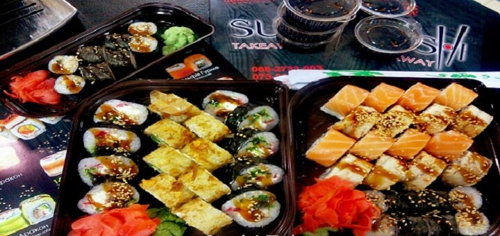 Акції в sushi takeaway