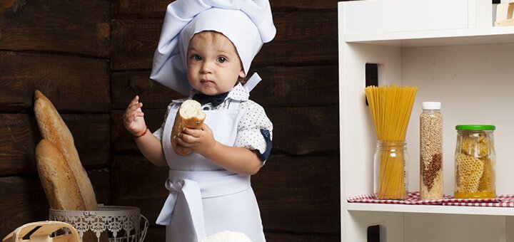Participation in the photo project &quot;little cooks&quot; from the &quot;selfie&quot; photo studio in kiev 1