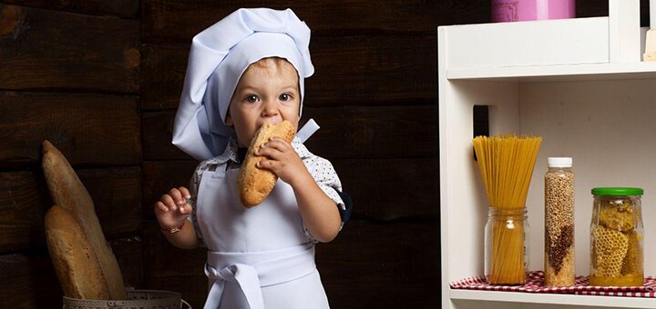 Participation in the photo project &quot;little cooks&quot; from the photo studio &quot;selfie&quot; in kiev for the action