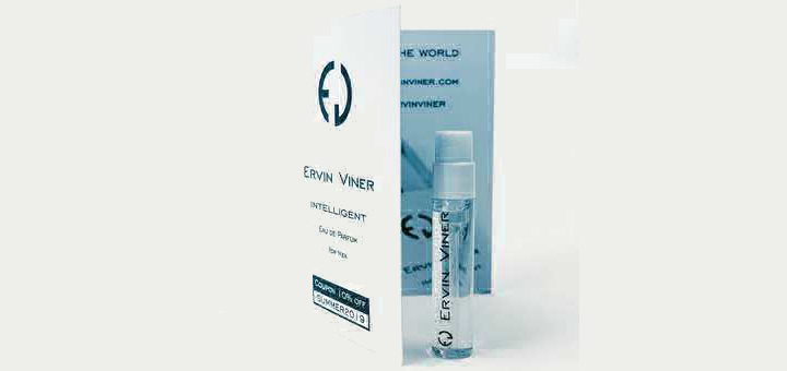 Пробник чоловічої парфюмированной води «Ervin Viner Intelligent». Замовити зі знижкою.