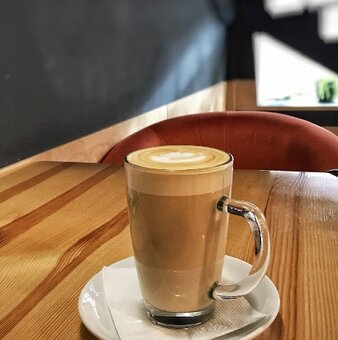 Latte in france.ua coffee shop in nikolaev. buy at a discount.