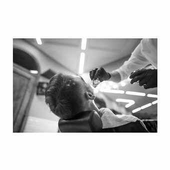 Services in the barbershop z-day