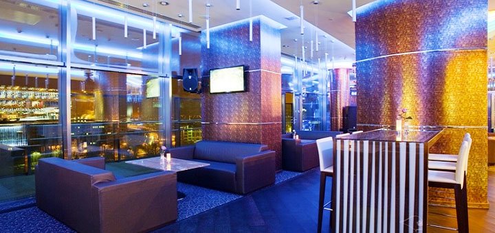Menu at the Sky Lounge restaurant in Kharkov. Book a table for the action