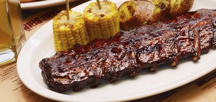 Пивний ресторан Ribs and Beer відвідайте зі знижкою 1