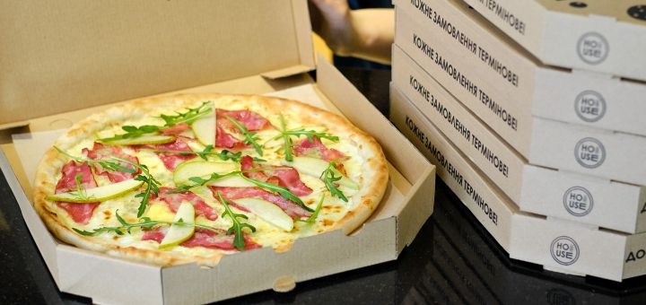 Discounts on the menu «Pizza House» KPI in Kiev. Order with a discount. 3