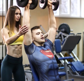 Sports and recreation complex Bars in Kharkov. Stock.