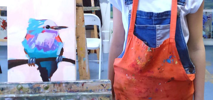 Drawing and painting training for beginners at the LOVE ART school of painting in the Dnieper. Sign up for discount courses.