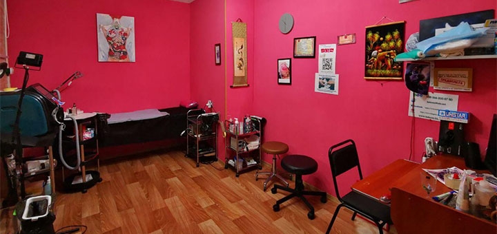 TST tattoo salon in Kiev. With discount.