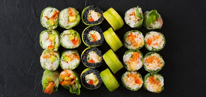 Discount on sushi and pizza from zamo zamo