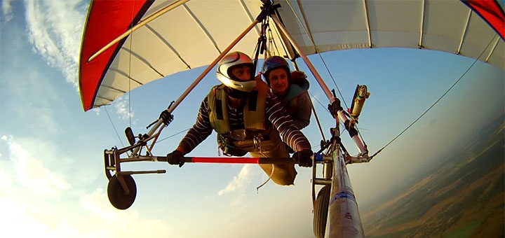 Flights on the Impuls plus hang glider in Kiev. With discount.