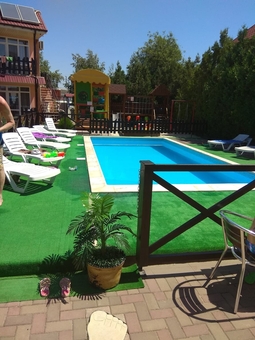 Recreation center in Kirillovka with a swimming pool for a promotion