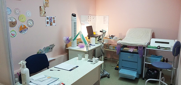 Therapist's office at the Women's Health Center. Sign up with a discount2