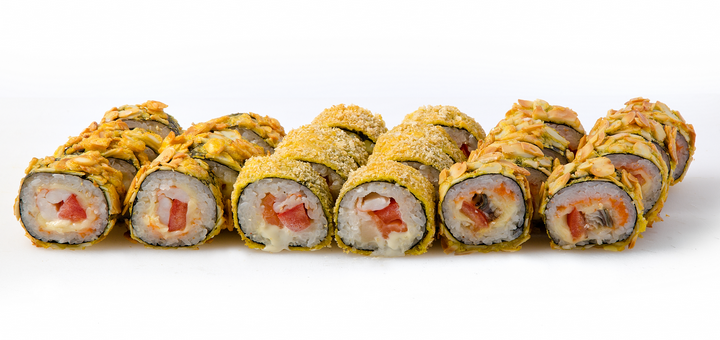 Discounts on sushi from the delivery service Freshtime1