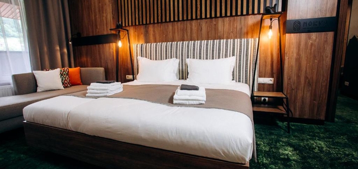 Hotel MORVA Premium Spa Resort in Yaremche. Book with promotion 48
