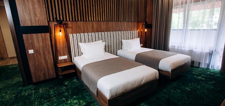 Hotel MORVA Premium Spa Resort in Yaremche. Book with 50 promotion
