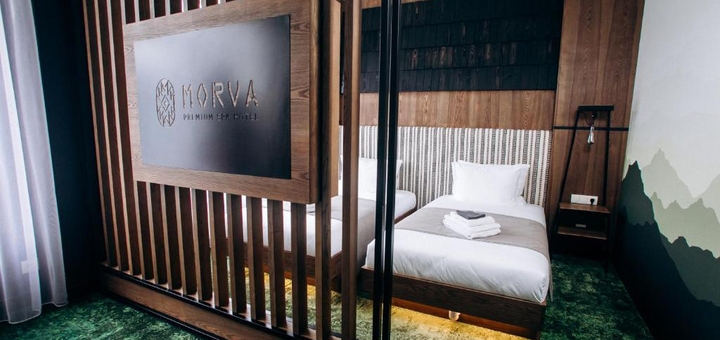 Hotel MORVA Premium Spa Resort in Yaremche. Book with promotion 53