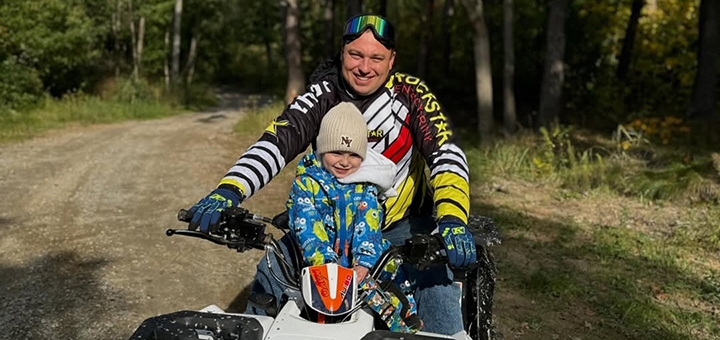 ATV rental Kvadro Zhytomyr. Book with a special offer of 17