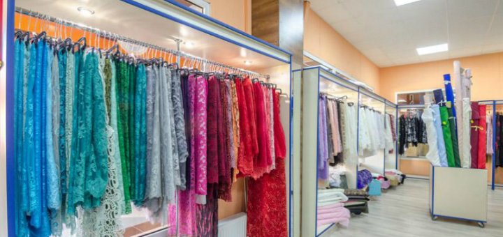 Discounts in the shop "exclusive fabrics"