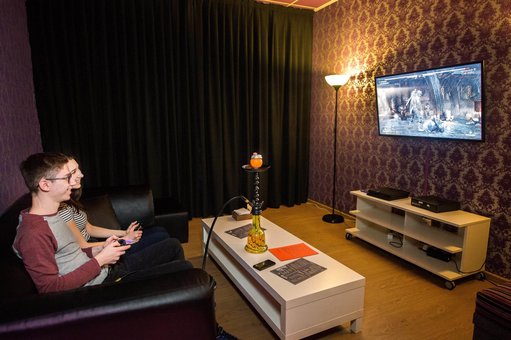 VIP zone in the Cyber Club «Gameplay cyberlounge»  in Kiev. Book a time for the promotion.