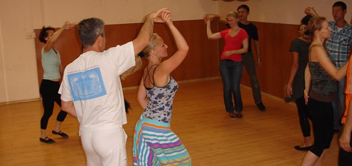 Dance school &quot;pina colada&quot; visit according to action 3