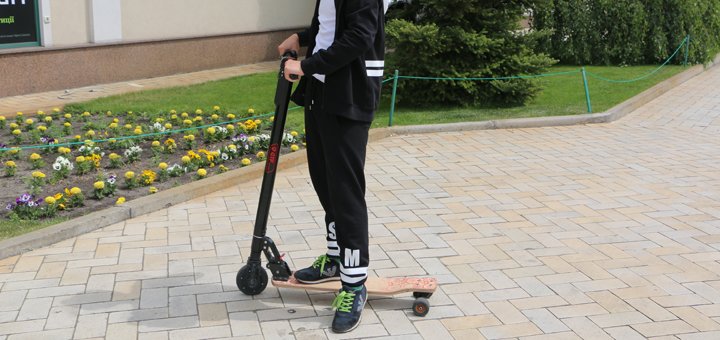 Discounts from rental of personal electric transport &quot;gtf drive&quot;