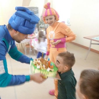 Дитяче свято у стилі фіксиків у кафе-кондитерській «Зефір» у Києві. Замовляйте по знижці.