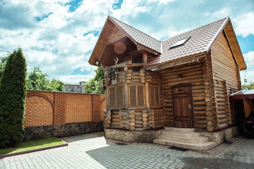 Bathhouse in the V&P hotel and entertainment complex in Khust. Order a steam room for a promotion.