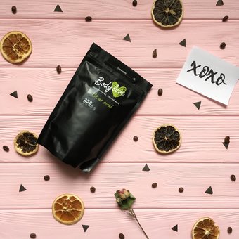 Натуральні кавові скраби для лазні BodyLove. Купуйте зі знижкою.