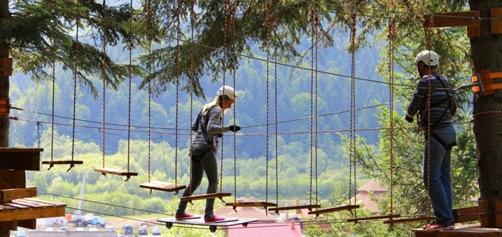 Rope park "TARZAN" in Lviv