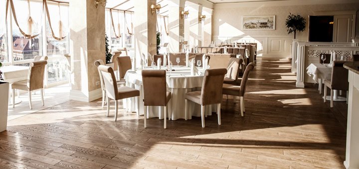 Interior at the Eurohotel in Lviv. Remove by promotion