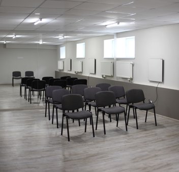 Conference room at the Dolinsky hotel in Lviv. Book by promotion