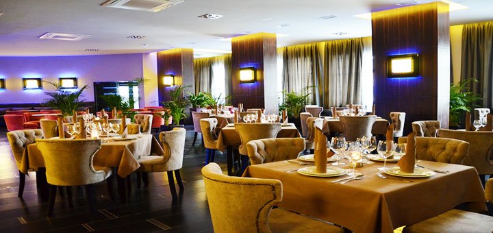 Restaurant at the lh hotel &amp; spa in lviv. book a table inexpensively